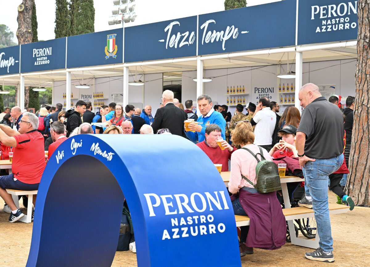 Terzo Tempo Peroni House Nastro Azzurro Italia Galles  © Francesco Vignali Photography