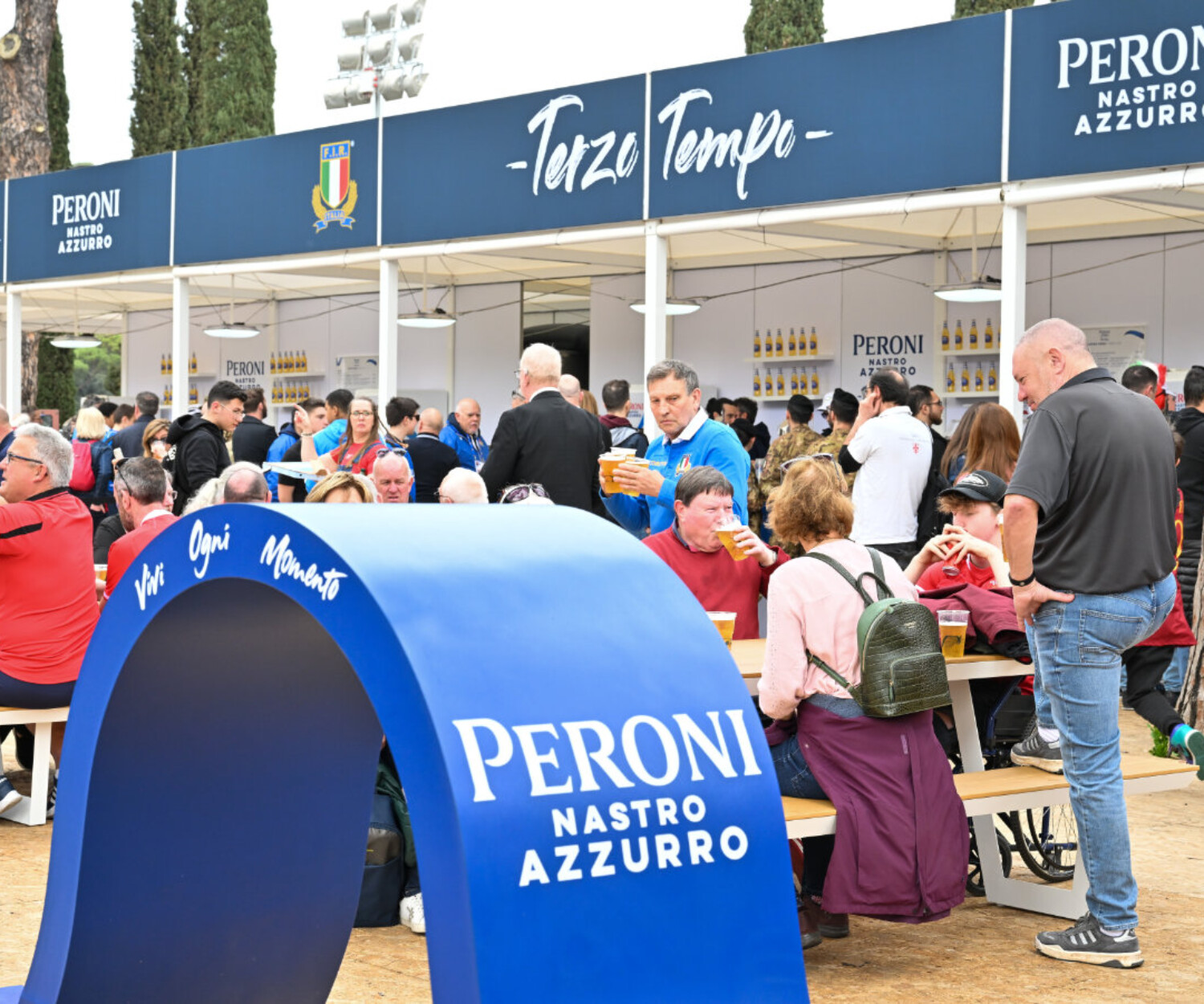 Terzo Tempo Peroni House Nastro Azzurro Italia Galles  © Francesco Vignali Photography